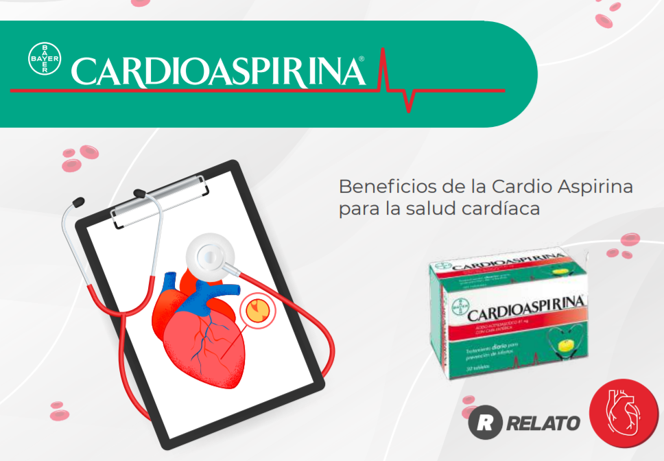 Protege tu salud cardiaca con ayuda de Cardio Aspirina imagen