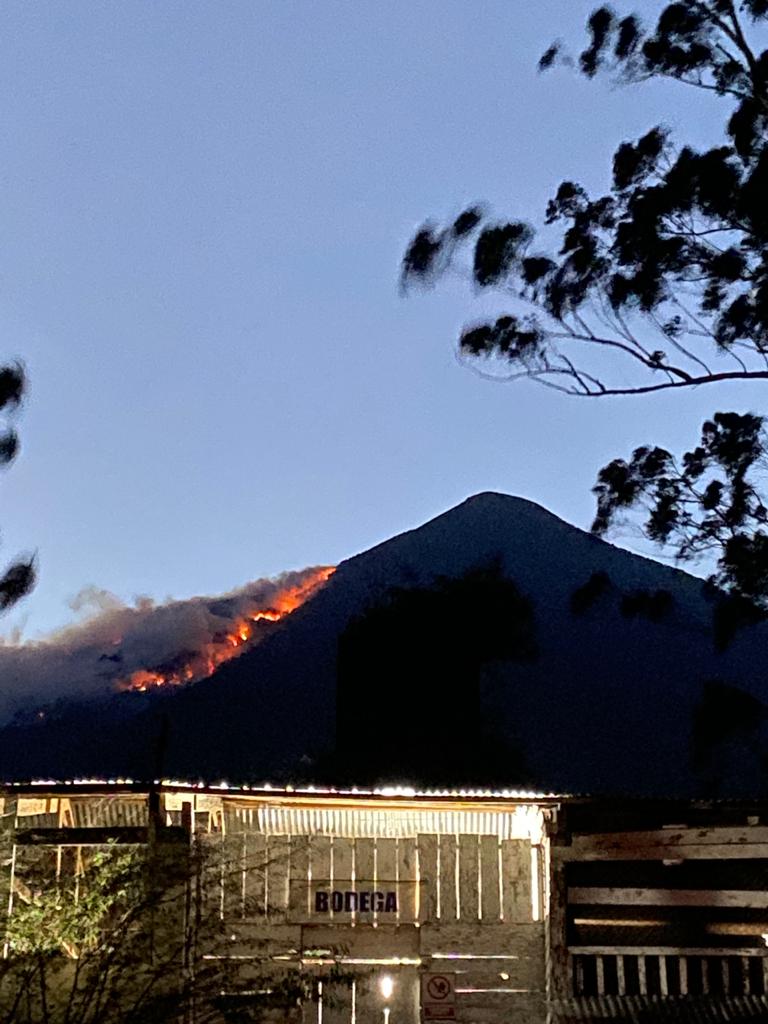 Incendio en el volcán Atitlán: El recuento de los daños imagen