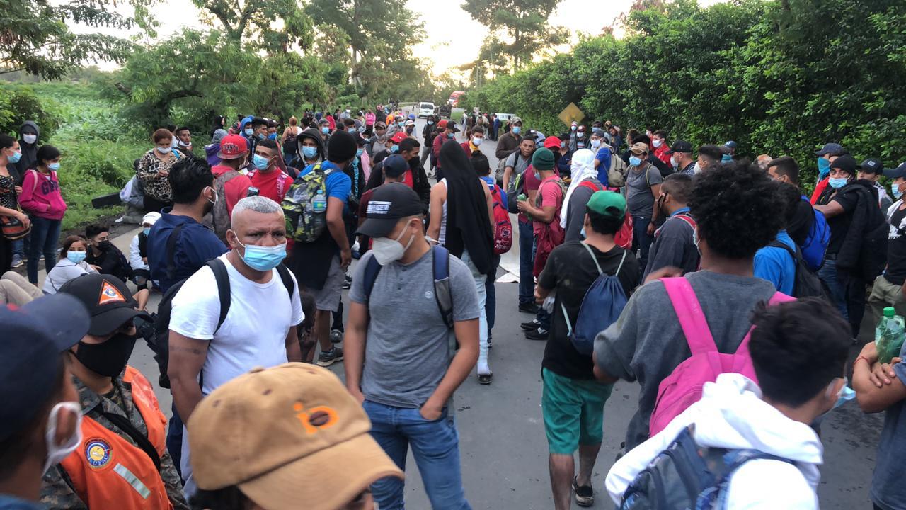 Caravanas de migrantes hondureños continuarán durante el  2021 imagen