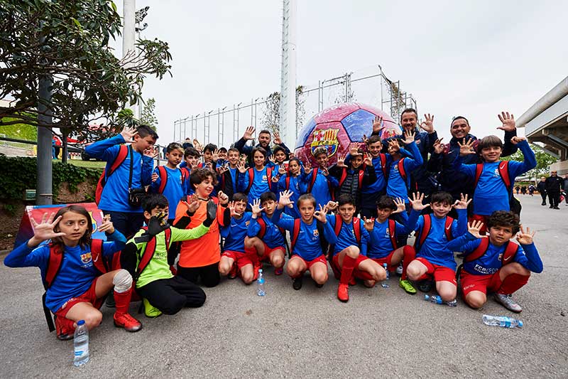 Niños guatemaltecos podrán jugar en el FC Barcelona imagen
