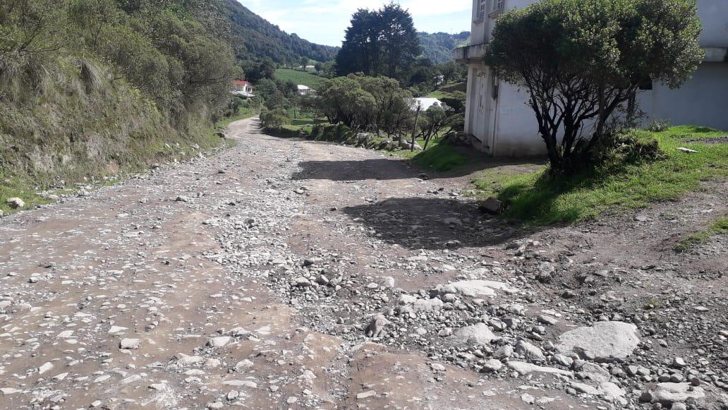 Ya no caben los agujeros en las carreteras marquenses imagen