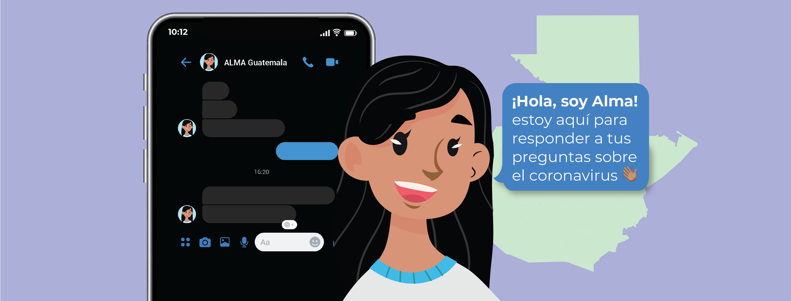ALMA, el chatbot creado por guatemaltecos que da información sobre la disponibilidad de vacunas en el país imagen