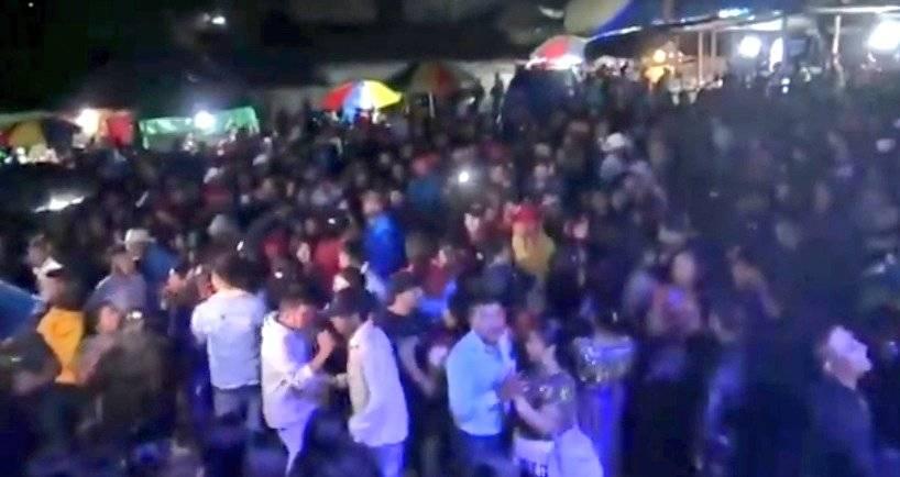 Las fiestas de la discordia en Quiché durante el toque de queda imagen