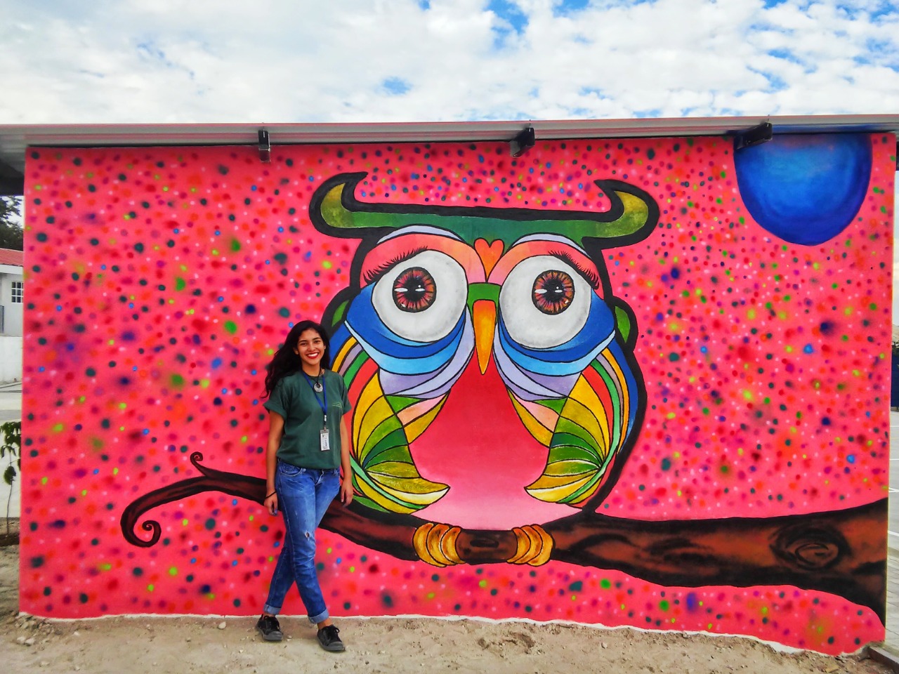 La Psicología y el Grafiti, dos mundos que Natalia une para ayudar a los guatemaltecos con su vida diaria. imagen
