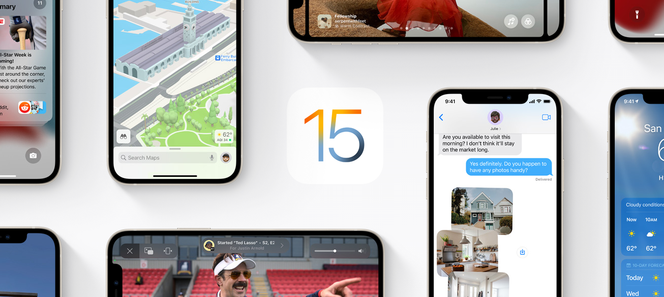 Hoy se lanzó IOS 15, la nueva actualización de Apple imagen