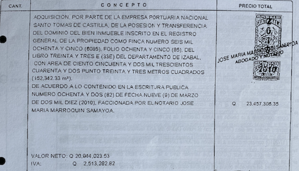 Un oscuro negocio de Q20.9 millones en la EMPORNAC imagen