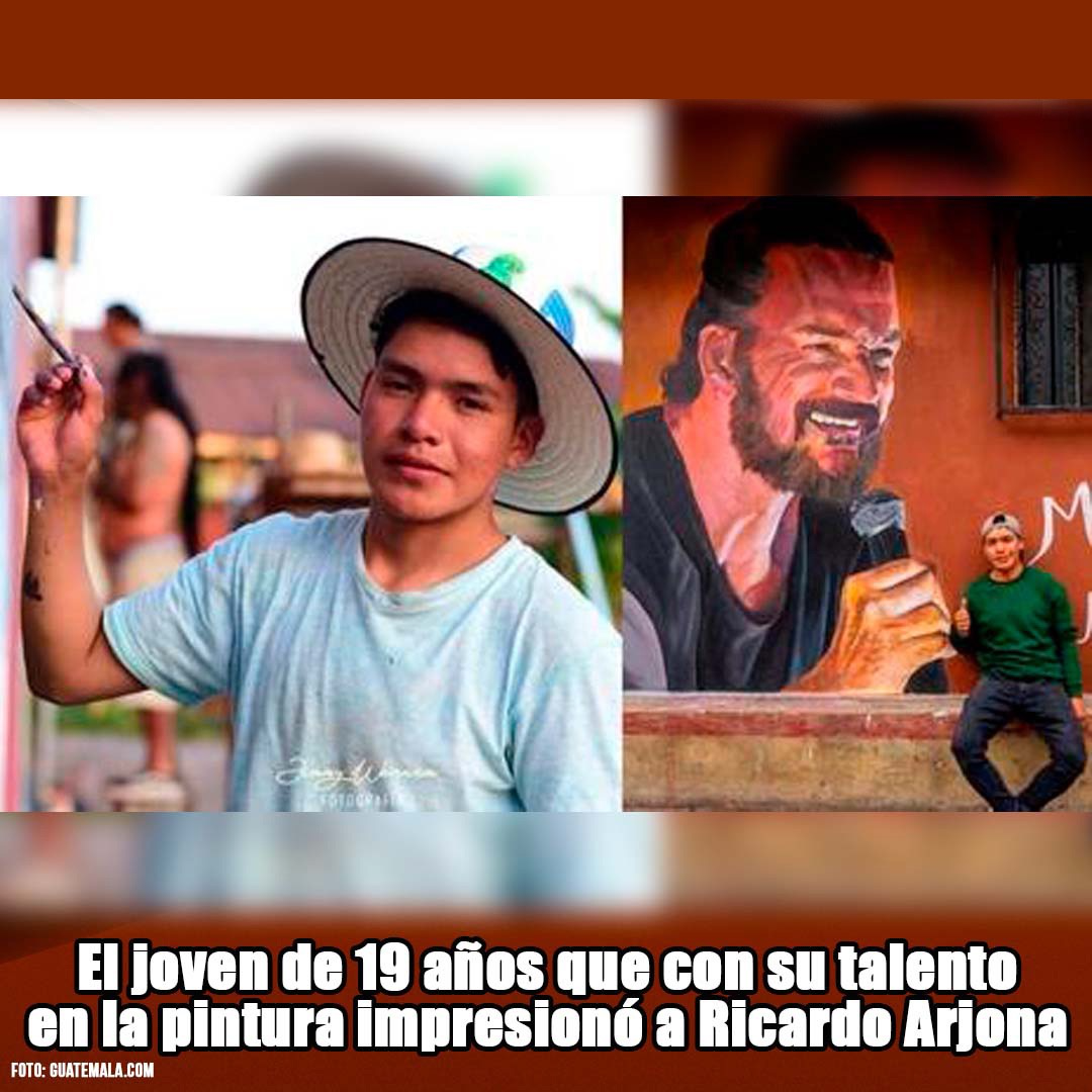 El jóven pintor que cautivó el corazón de Ricardo Arjona imagen