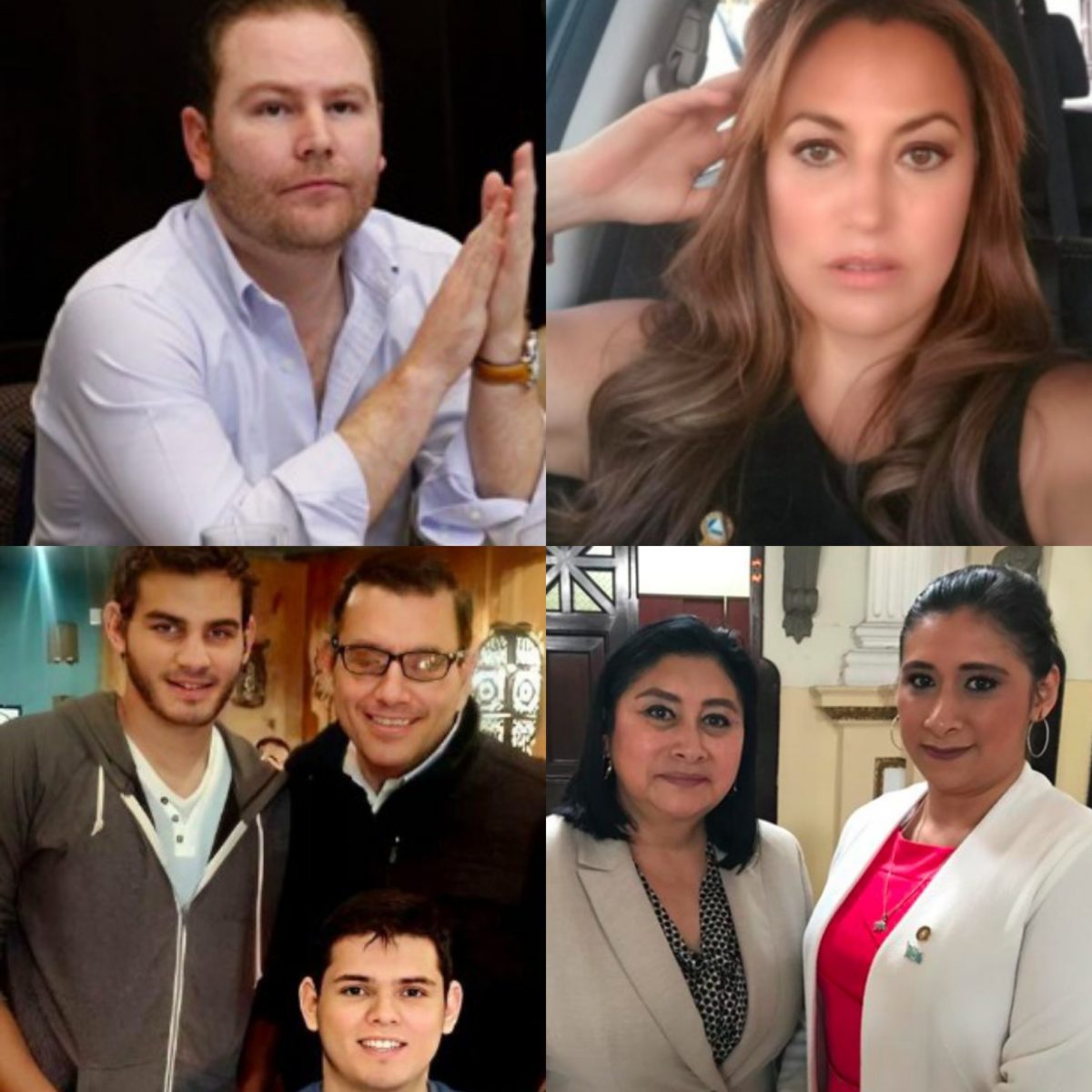 Los hijos de la política partidista, la que se aprende en casa imagen