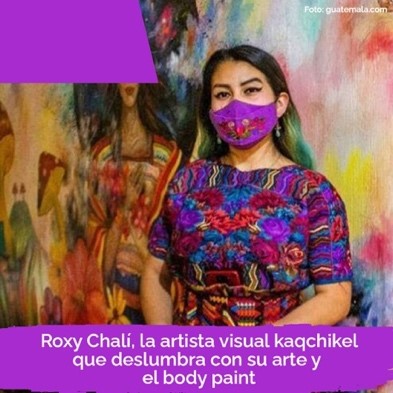 ¿Conoces a la artista kaqchikel Roxana Chalí? imagen