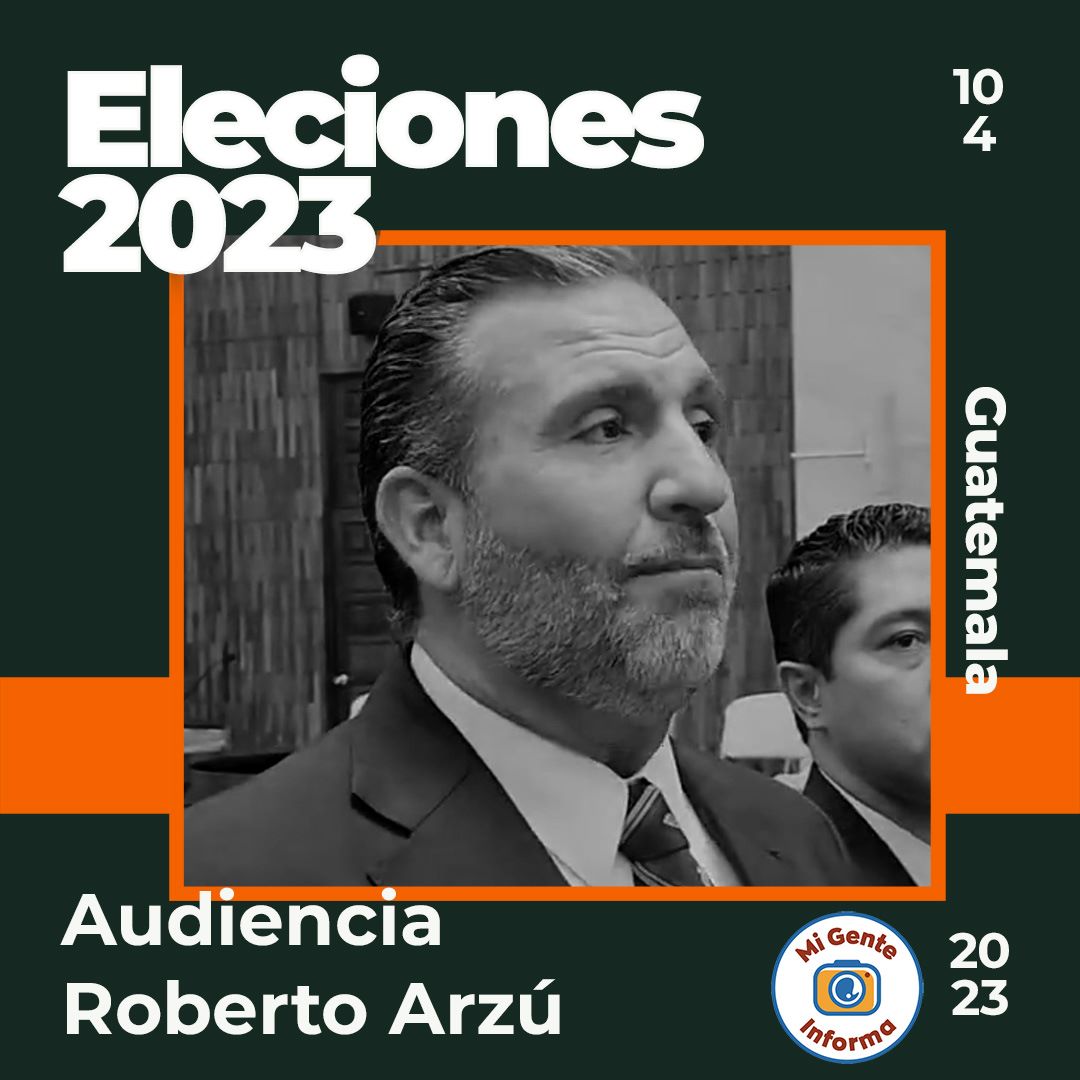 Para Roberto Arzú la participación en las elecciones generales 2023, se vuelve a complicar imagen