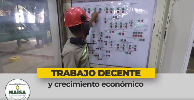 Trabajo decente y crecimiento económico imagen