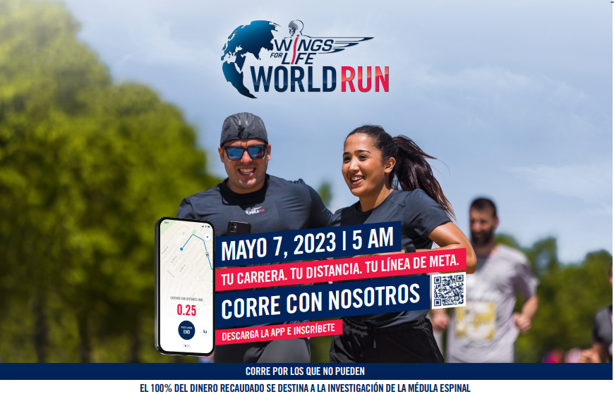 La carrera “Wing For Life Word Run” imagen