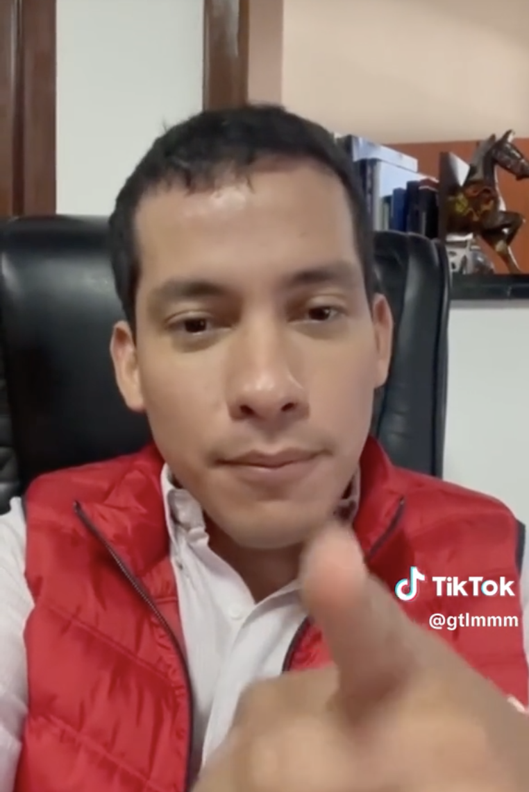 Miguel Martínez del Centro de Gobierno a Tik Tok imagen