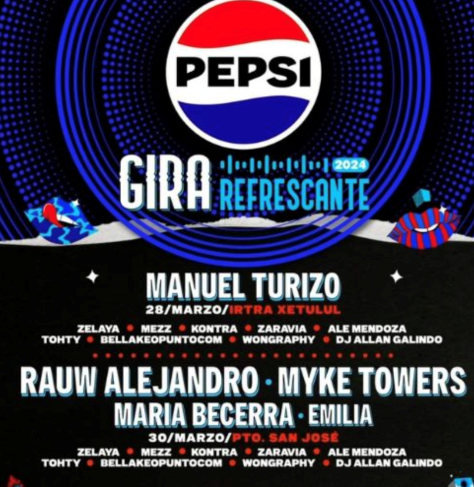 Gira Refrescante Pepsi 2024: Un Evento Imperdible para los Amantes de la Música imagen