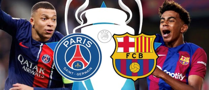 La Emoción se Palpa: PSG vs Barcelona en los Cuartos de Final de la Champions League 2024 imagen