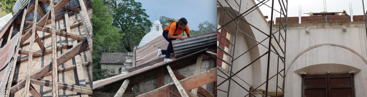 Ermita Del Calvario urgente cambio de techo imagen
