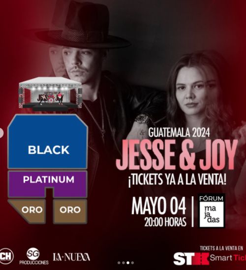 Jesse & Joy Tour 2024 en Guatemala: Una Noche para Recordar imagen