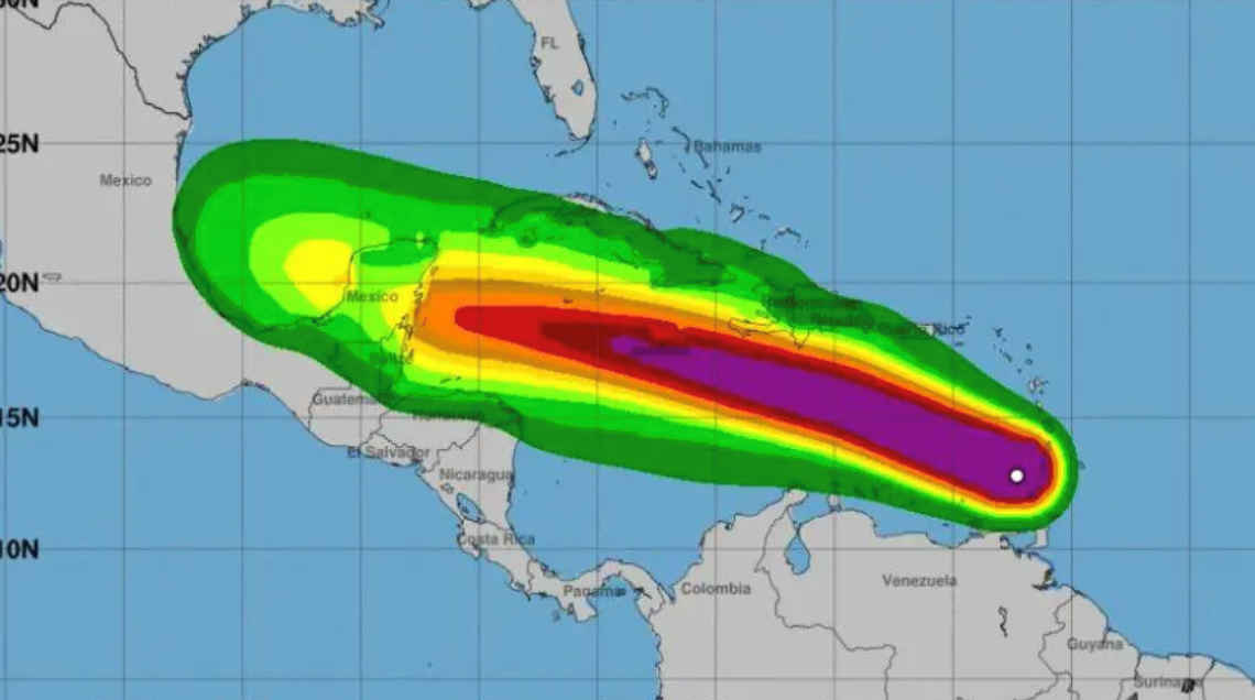 Huracán Beryl: Su Trayectoria y Recomendaciones en Guatemala imagen