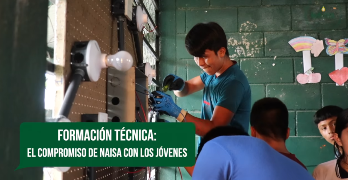 Formación técnica: el compromiso de NAISA con los jóvenes imagen
