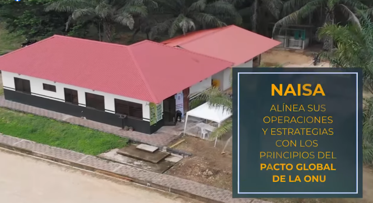 NAISA alínea sus operaciones y estrategias con los principios del pacto global de la ONU imagen