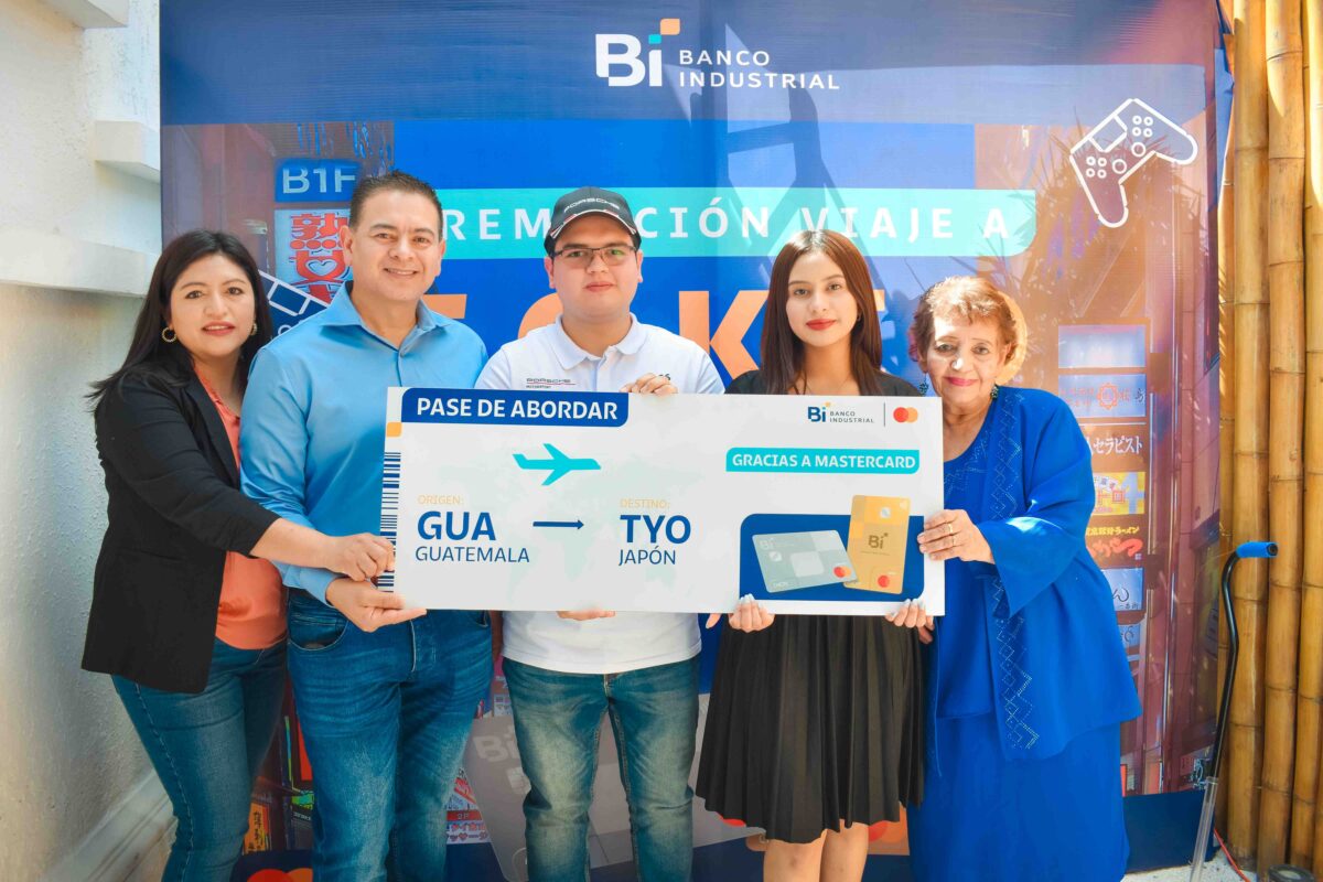 Banco Industrial premia a su ganador con una experiencia gamer única en Tokio gracias a Tarjetas Bi Mastercard imagen