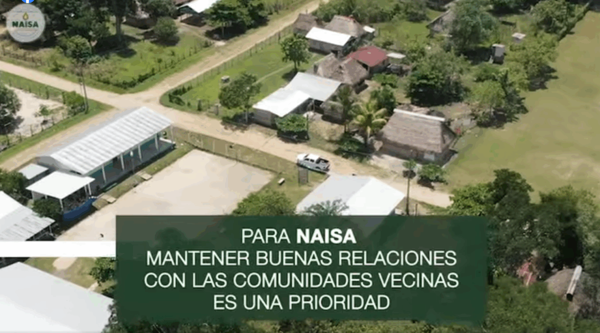 Para NAISA mantener buenas relaciones con las comunidades vecinas es una prioridad imagen