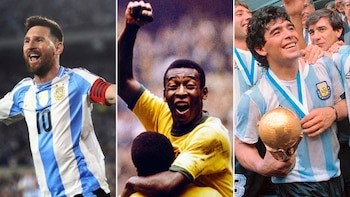 Messi lidera el ranking de los 10 mejores futbolistas de la historia, según la IFFHS imagen