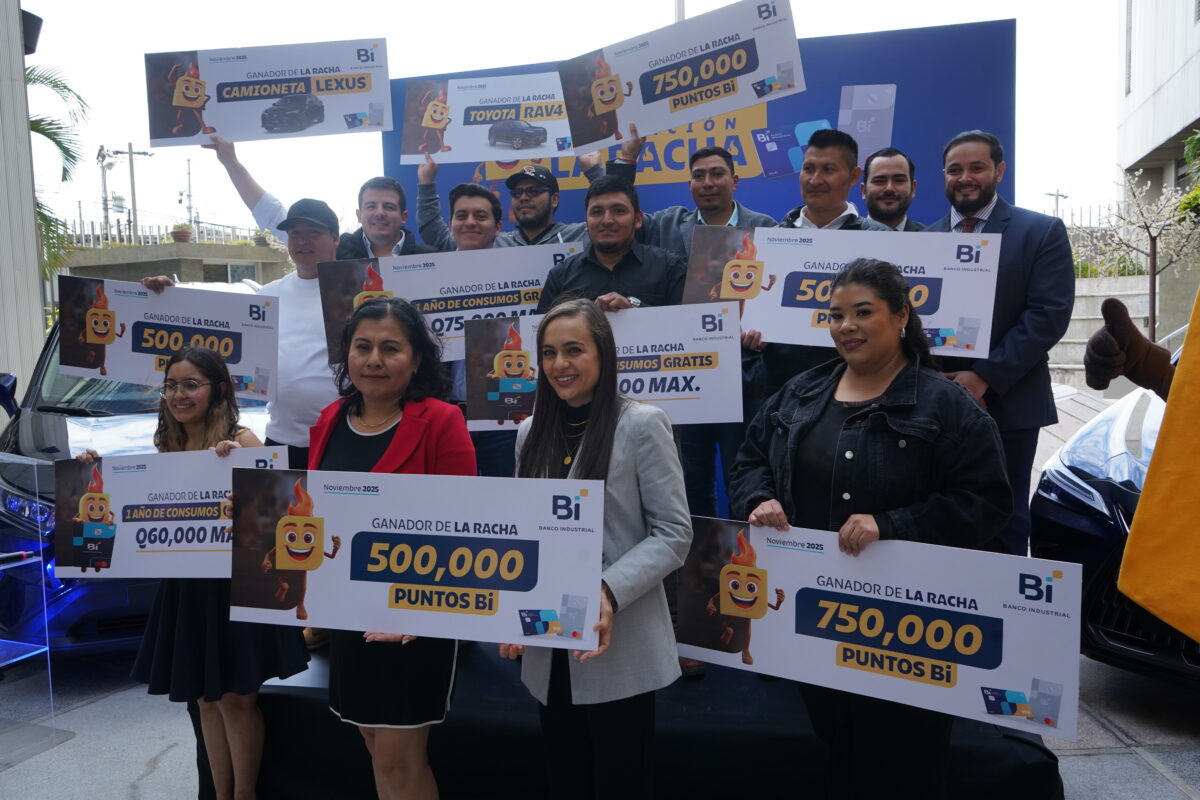 Banco Industrial premia la fidelidad de sus clientes con grandes sorpresas en “Enciende tu Racha con Tarjetas Bi” imagen