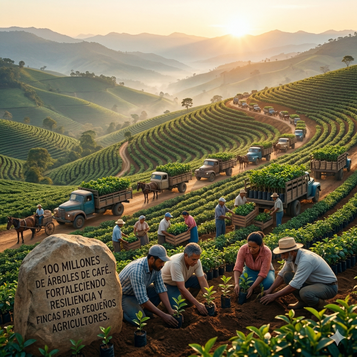 100 millones de árboles para proteger el futuro del café imagen