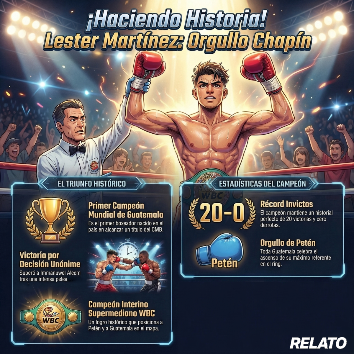 Lester Martínez hace historia imagen