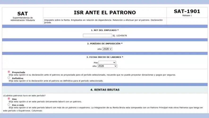 Trabajadores con salario mínimo ya no tendrán retención de ISR en Guatemala imagen