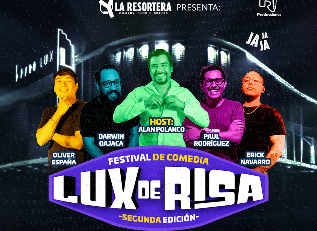 ¡Imperdible! El festival LUX DE RISA regresa imagen